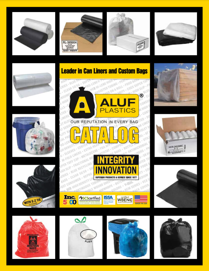 Aluf Plastics RCM-3858X Coex + Microban Low Density Blend Star Seal Bag on Coreless Roll, 55-60 Gallon Capacity, 58
