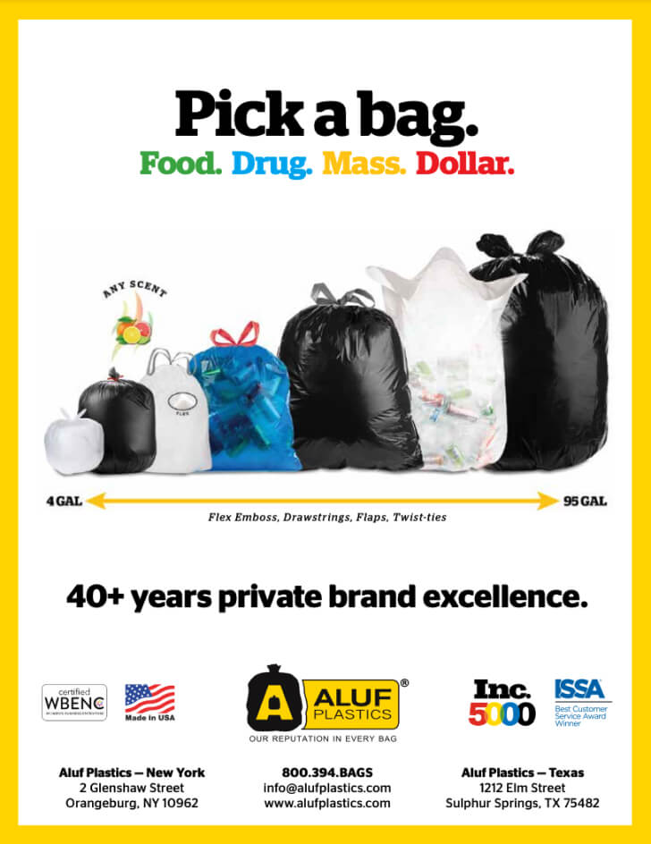 Aluf Plastics 45-Gallons Clear Plastic Kitchen Trash Bag (250-Count) in the Trash  Bags department at